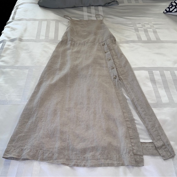 Gorgeous Rowie the label brown midi dress with cross back.  Never worn. - Picture 10 of 15